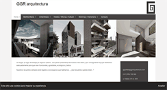 Desktop Screenshot of ggrarquitectura.com
